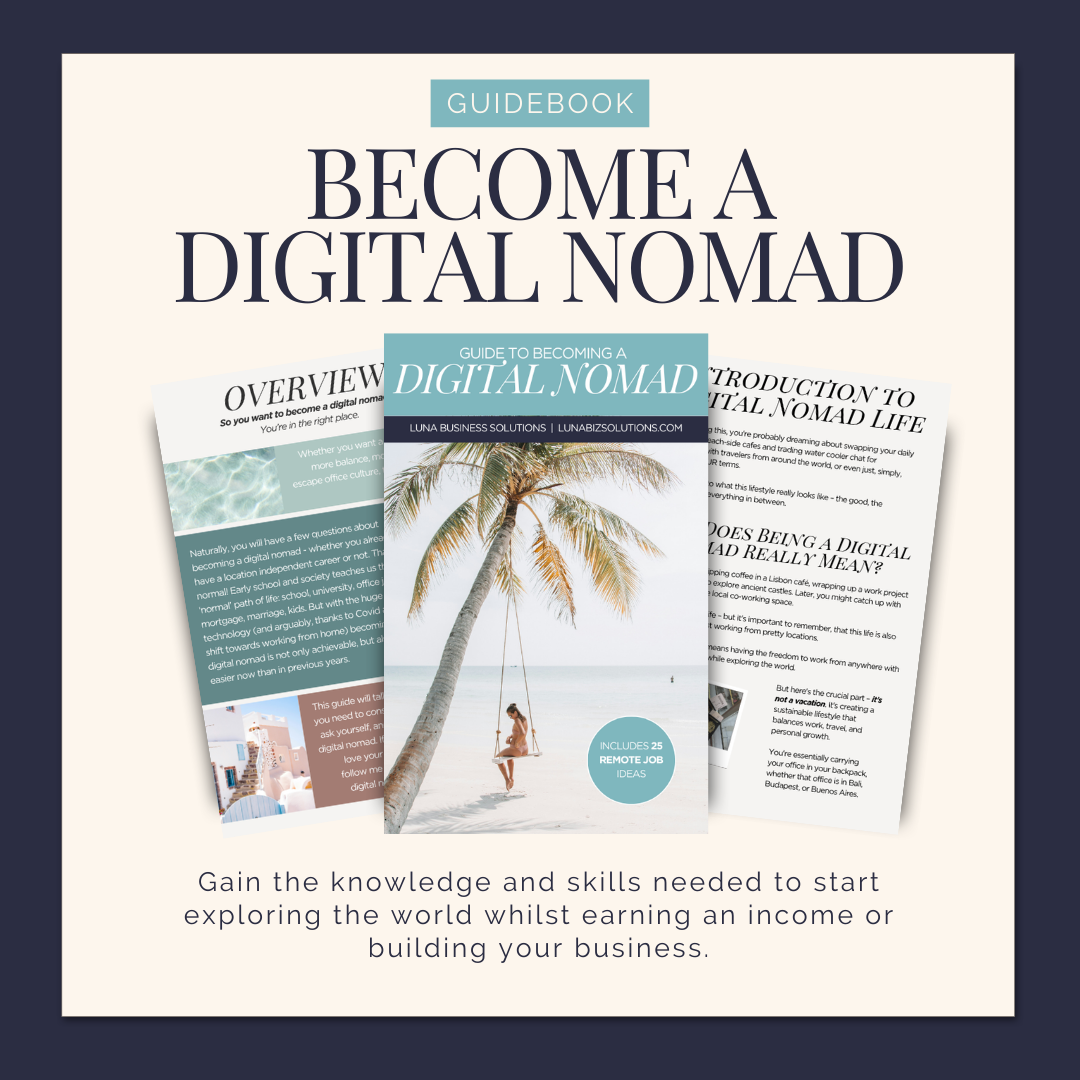 Become a Digital Nomad Guide